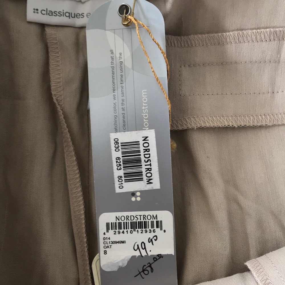 Linen trouser pants - Picture 4 of 5